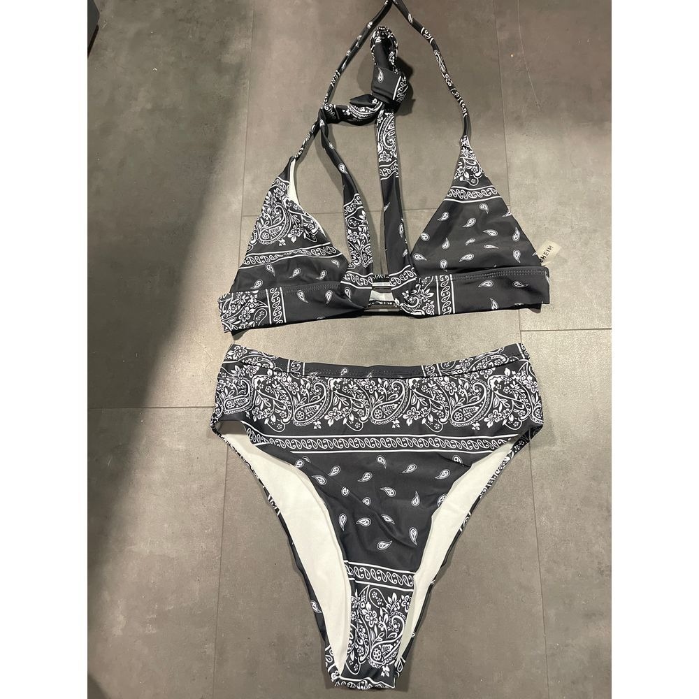 Black and white suitcase, swimwear size small A-143